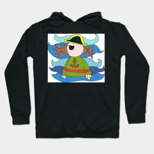 Not all pirates are boys Hoodie